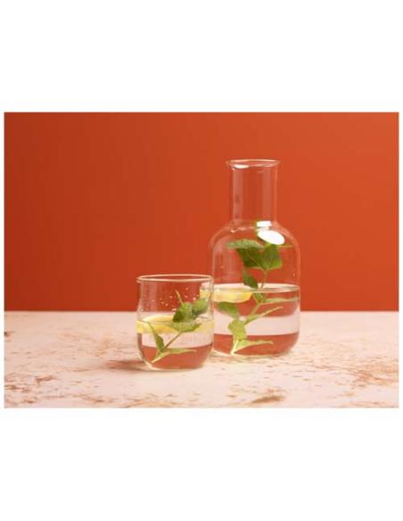 Set de jarra y taza de cristal acabado mate N10593621