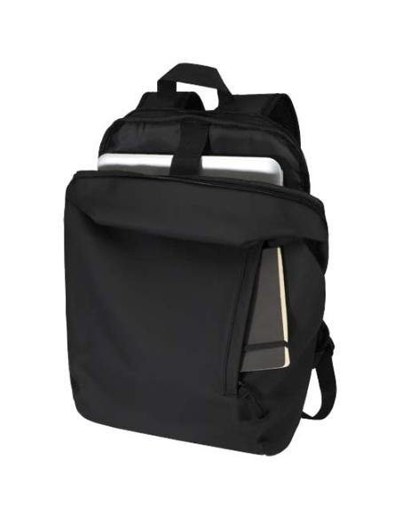 Mochila de 15" y 18 l antirrobo de material reciclado con certificado GRS N09901031