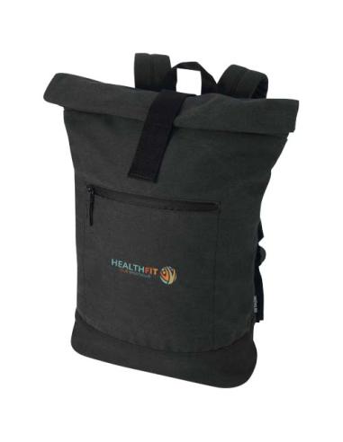 Mochila de 14" enrollable de 16l con material reciclado GRS N09321031