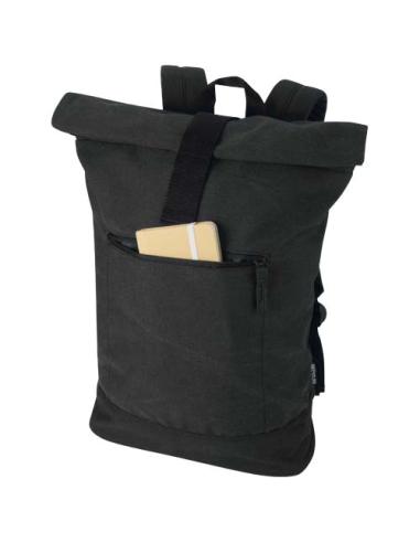 Mochila de 14" enrollable de 16l con material reciclado GRS N09321031
