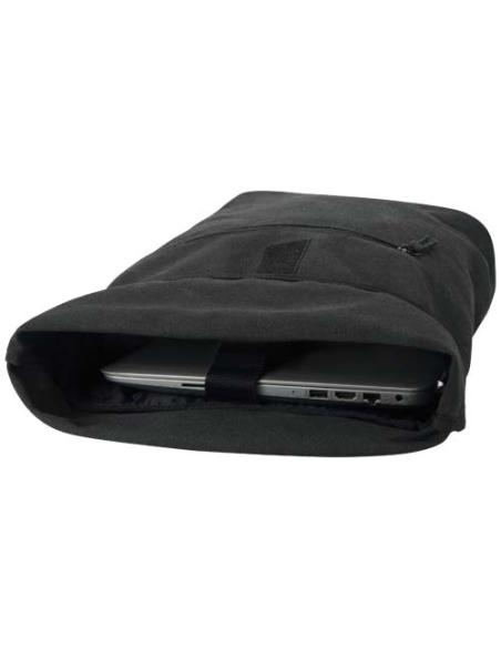 Mochila de 14" enrollable de 16l con material reciclado GRS N09321031