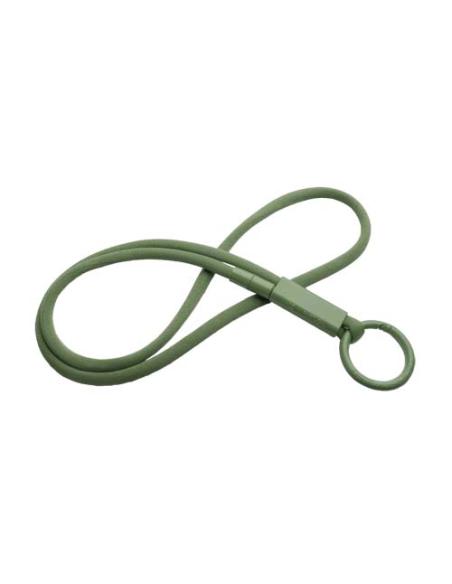 Lanyard con tubo de plástico reciclado N06100IP1
