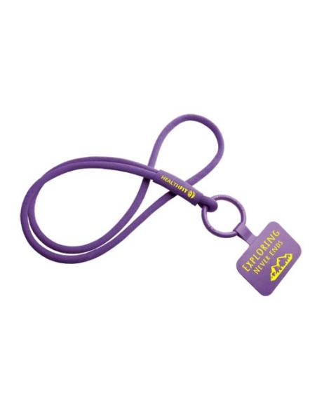 Lanyard con soporte para teléfono con tubo elástico N73400IP1