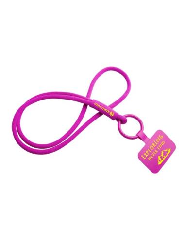 Lanyard con soporte para teléfono con tubo elástico N14400IP1