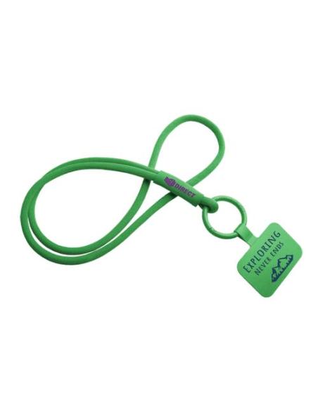 Lanyard con soporte para teléfono con tubo elástico N16400IP1