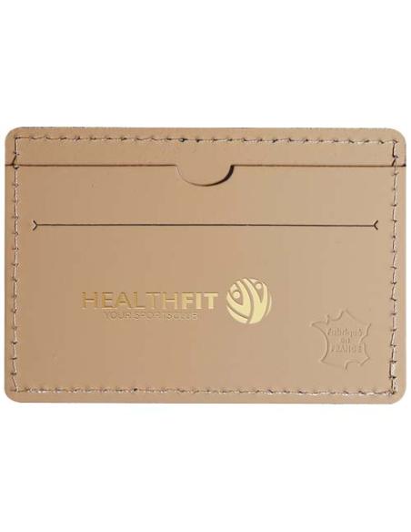 Tarjetero de piel reciclada N20030ZP1