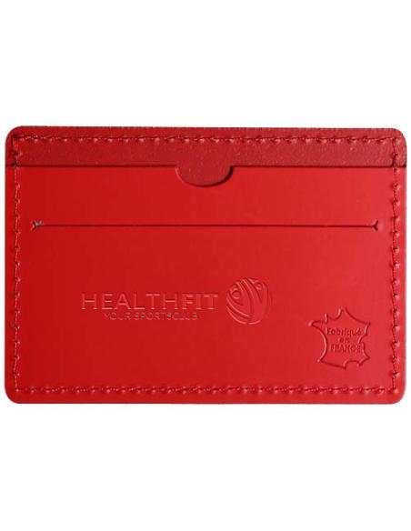 Tarjetero de piel reciclada N12030ZP1