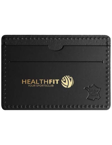 Tarjetero de piel reciclada N09030ZP1