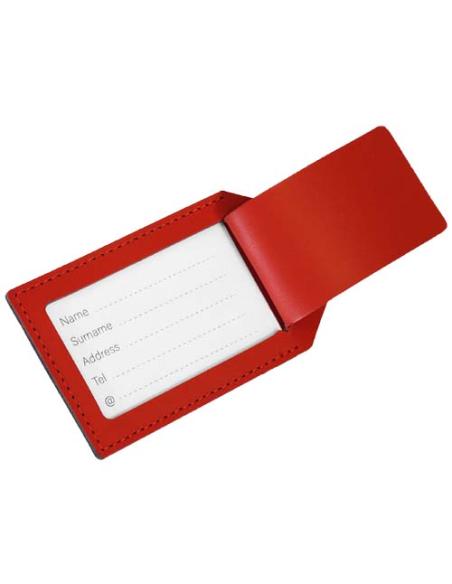 Etiqueta para equipaje de piel reciclada N12130ZP1