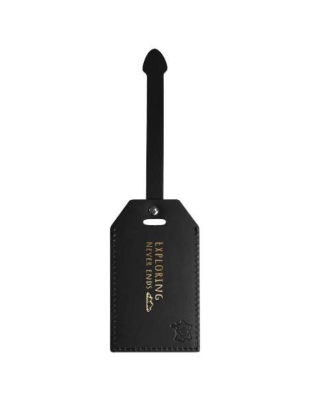 Etiqueta para equipaje de piel reciclada N09130ZP1