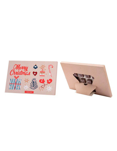 Calendario de Adviento XS con Chocolatinas Personalizado | Consultar precio | nosolodulce