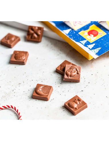Calendario de Adviento XS con Chocolatinas Personalizado | Consultar precio | nosolodulce