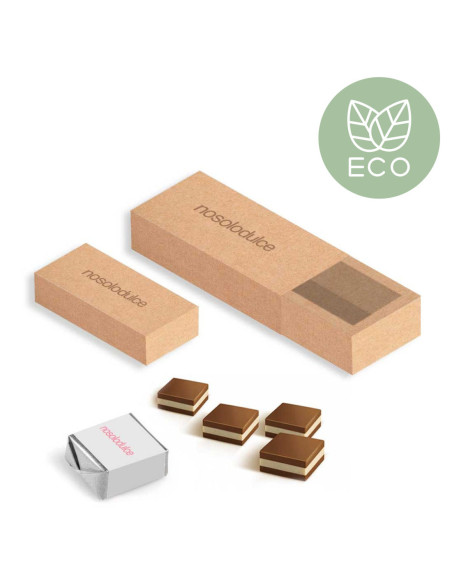 Caja con 2 Bombones Cortados Personalizados | Desde 2,81 € | nosolodulce