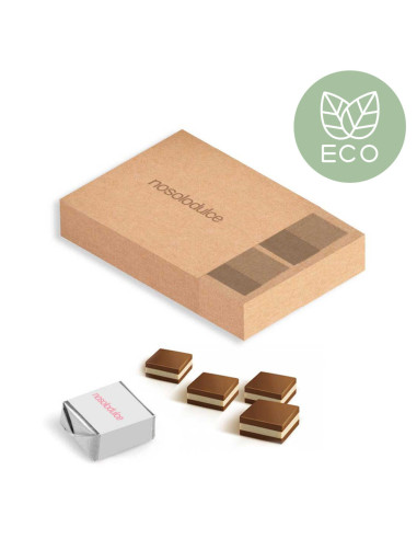 Caja con 4 Bombones Cortados Personalizados | Desde 4,75 € | nosolodulce