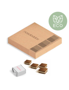 Caja con 9 Bombones Cortados Personalizados | Desde 7,00 € | nosolodulce 2