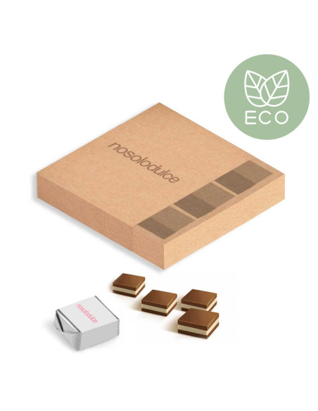 Caja con 9 Bombones Cortados Personalizados | Desde 7,00 € | nosolodulce