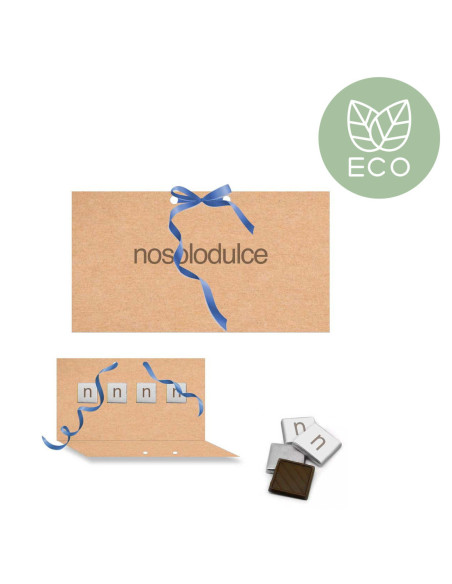 Tarjeta Postal con 4 Napolitanas de Chocolate Personalizada | Desde 2,30 € | nosolodulce