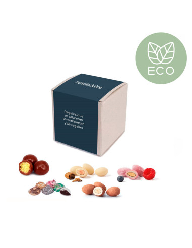 Caja Mini Cubo rellena de Chocolates Personalizada | Desde 1,25 € | nosolodulce