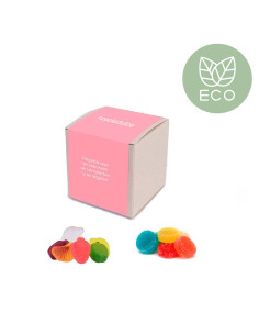 Caja Mini Cubo rellena de Gominolas Personalizada | Desde 1,25 € | nosolodulce 2