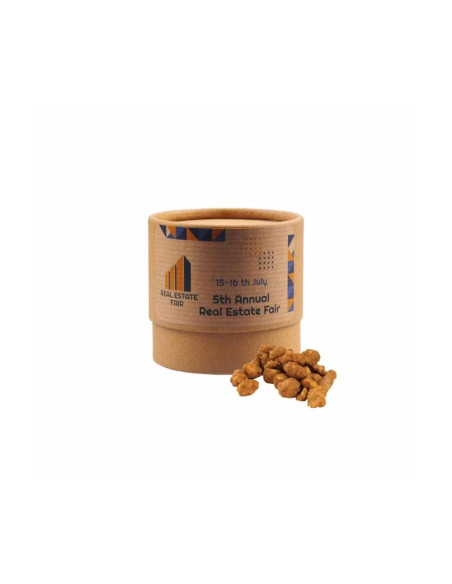 Caja Kraft con relleno de Frutos Secos Personalizada | Desde 2,20 € | nosolodulce