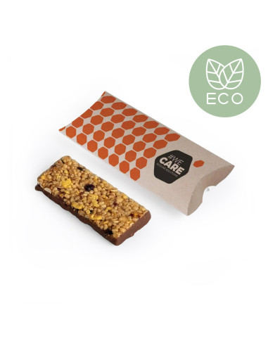 Barrita de proteínas con chocolate en blíster de cartón Personalizado | Desde 1,90 € | nosolodulce