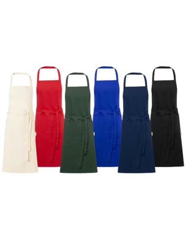 Delantal algodón orgánico OCS de 200 g/m² N09615311