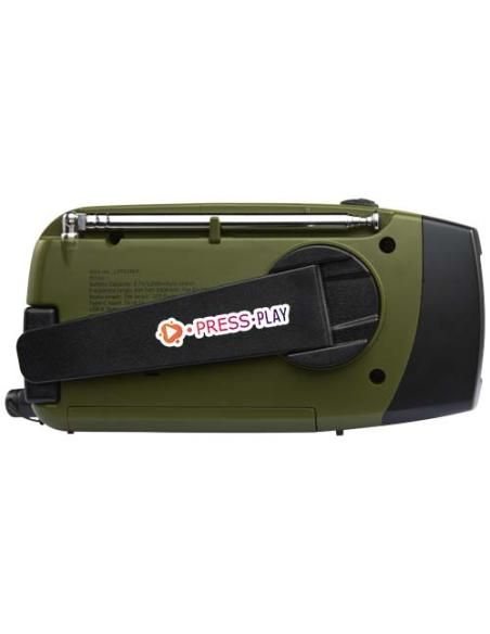 Radio de emergencia RCS de plástico reciclado N46415421