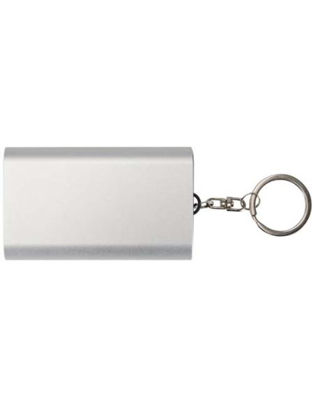 Batería externa de aluminio reciclado de 2000 mAh con llavero N18715421
