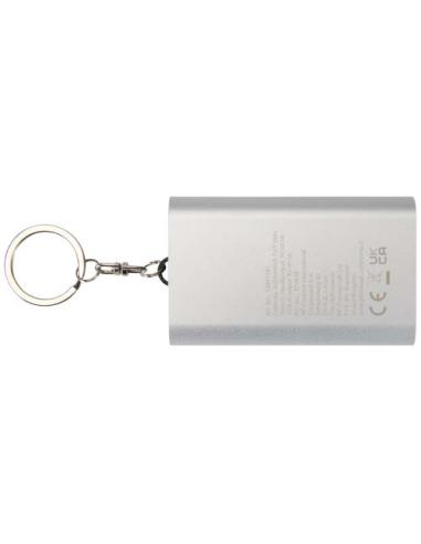 Batería externa de aluminio reciclado de 2000 mAh con llavero N18715421