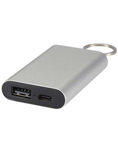 Batería externa de aluminio reciclado de 2000 mAh con llavero N18715421