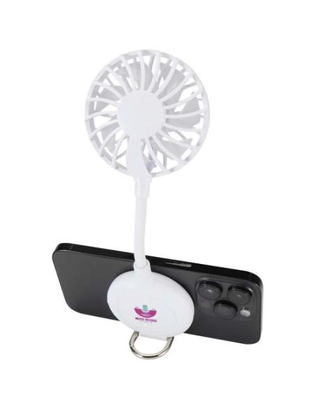 Ventilador portátil magnético de plástico reciclado N10025421