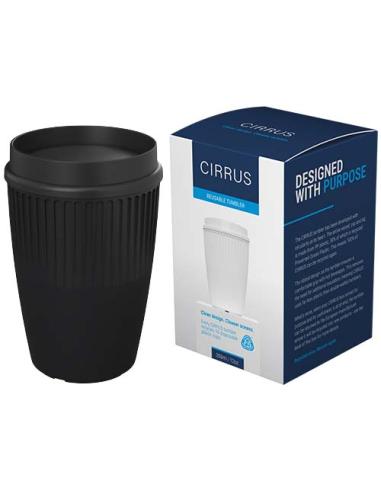 Vaso de 350 ml con tapa de 360° N09025022