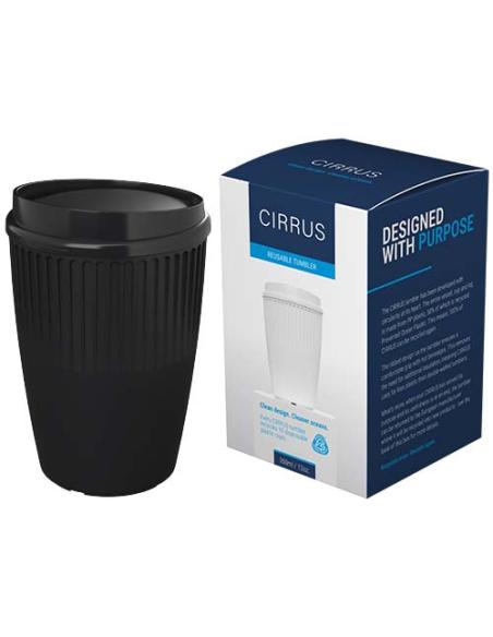Vaso de 350 ml con tapa N09125022