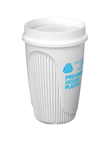 Vaso de 350 ml con tapa de 360° N10225022