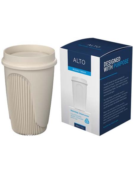Vaso de 350 ml con tapa de 360° N60225022