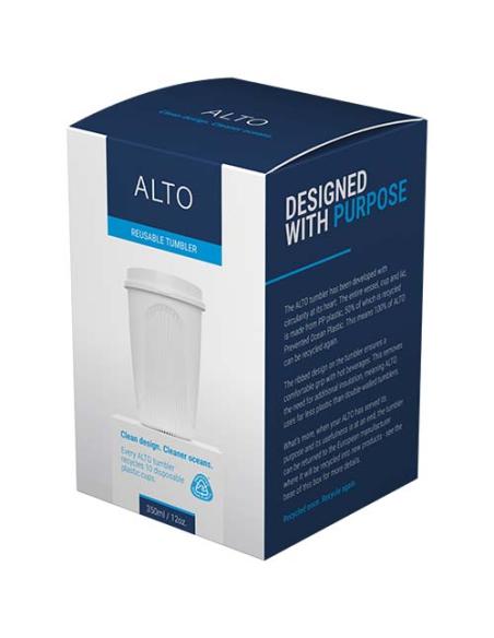 Vaso de 350 ml con tapa de 360° N25225022