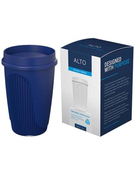 Vaso de 350 ml con tapa de 360° N25225022