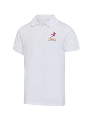 Polo de material reciclado orgánico de 220 g/m² con certificado OCS de manga corta unisex N01085593