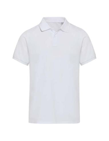 Polo de material reciclado orgánico de 220 g/m² con certificado OCS de manga corta unisex N01085593