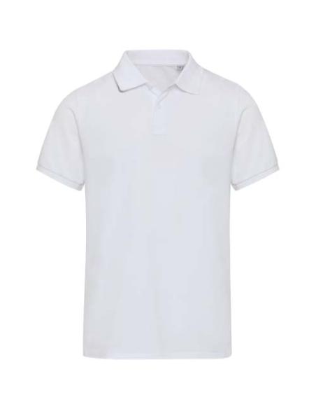 Polo de material reciclado orgánico de 220 g/m² con certificado OCS de manga corta unisex N01085593
