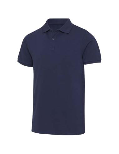 Polo de material reciclado orgánico de 220 g/m² con certificado OCS de manga corta unisex N05585593