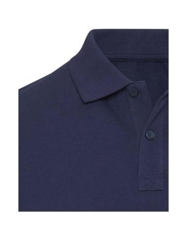 Polo de material reciclado orgánico de 220 g/m² con certificado OCS de manga corta unisex N05585593