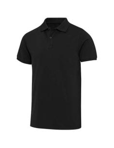 Polo de material reciclado orgánico de 220 g/m² con certificado OCS de manga corta unisex N01085593