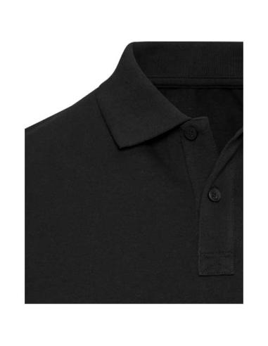 Polo de material reciclado orgánico de 220 g/m² con certificado OCS de manga corta unisex N00985593