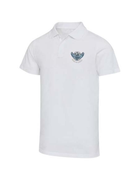 Polo orgánico de 180 g/m² con certificado OCS de manga corta unisex N01095593