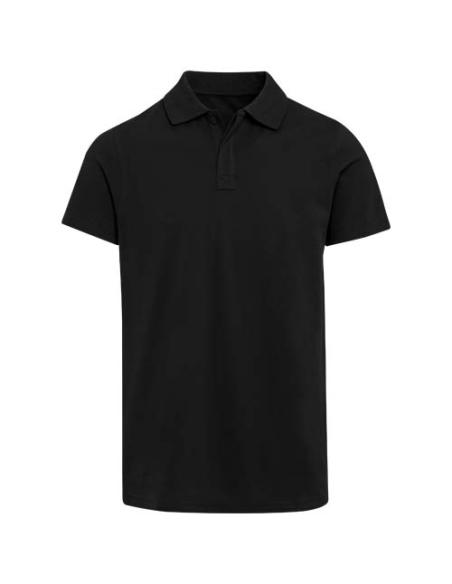 Polo orgánico de 180 g/m² con certificado OCS de manga corta unisex N00995593