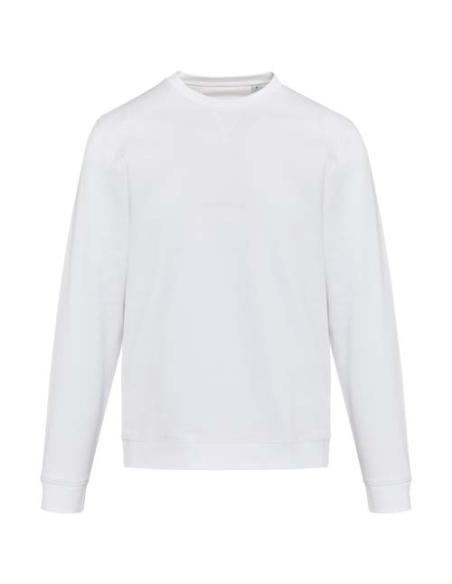 Jersey de cuello redondo de material reciclado orgánico de 280 g/m² con certificado OCS unisex N01016593