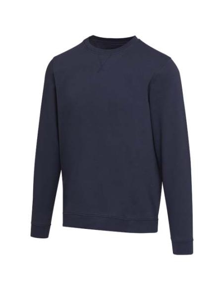 Jersey de cuello redondo de material reciclado orgánico de 280 g/m² con certificado OCS unisex N05516593