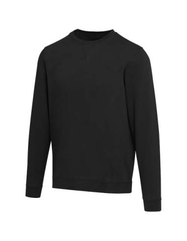Jersey de cuello redondo de material reciclado orgánico de 280 g/m² con certificado OCS unisex N00916593