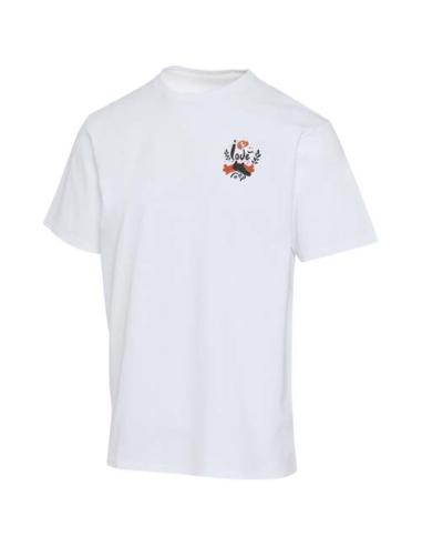 Camiseta oversize unisex de 280 g/m2 orgánica con certificado OCS N01026593
